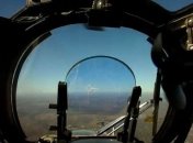 Военные показали, как уничтожили российский беспилотник с вертолета