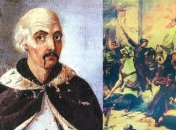 Семерій (Северин) Наливайко і картина "Взяття Луцького замку Семерієм Наливайком" художника Бориса Карабуліна, 1968 рік