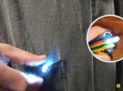 Такое устройство можно использовать и как карманный фонарик