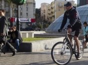 Кличко поедет на работу на велосипеде