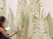 Приклади декорування кімнат художнім розписом (Фото)