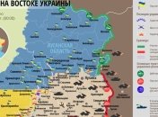 Карта АТО на востоке Украины (9 декабря)