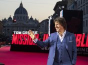 Том Круз на премьере "Миссии Невыполнимой 7"