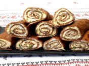 Печеночные рулетики