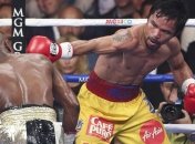 В бою с Мейвезером Пакьяо боксировал с травмой плеча