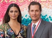 Мэттью Макконахи с тремя детьми посетили церемонию Texas Medal Of Arts Awards