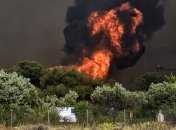 Лісові пожежі у Греції