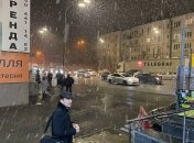 Снег в Киеве