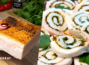 Рулет из сала