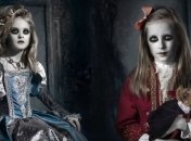 Фотограф создал удивительные портреты детей в образах маленьких вампиров (Фото) 