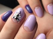 Маникюр 2019-2020: великолепный дизайн в фиолетовом цвете (Фото)