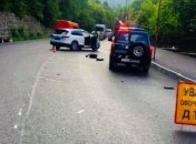 В Яремче пьяный полицейский устроил ДТП и погубил мотоциклистку (фото, видео)