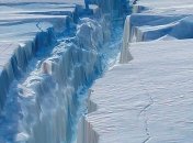 В Сети появились уникальные снимки разрушающегося ледника Ларсен С