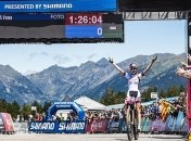 Украинка Беломоина выиграла этап Кубка мира по маунтинбайку