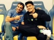 Усик и Котельник посетили "Арену Львов"