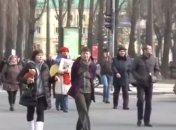 Митинг в поддержку Савченко: посольсто РФ забросали яйцами