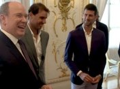 Князь Монако собрал лучших теннисистов турнира АТР (Видео)