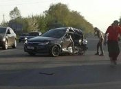 На Прикарпатье легковушка влетела в маршрутку, двое погибших