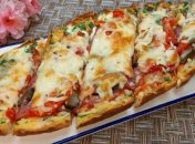 Пицца из батона - достойная замена классическому блюду