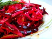 Салат из свеклы и яблок