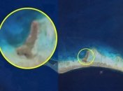 "Посидела бы на таком": американка на картах обнаружила необычный остров (фото) 