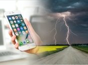 Правила "поведінки" з телефоном під час грози