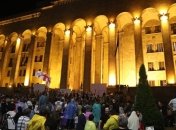 "Марш свободы": в Тбилиси тысячи протестующих требуют отставки главы МВД