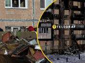 Пострадавший дом в Харькове