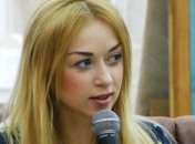 Наталья Валевская проявила неуважение к флагу УПА