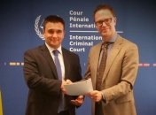 Климкин лично привез заявление о признании юрисдикции Гаагского трибунала