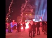 Відкриття ялинки в Луганську не обійшлося без НП