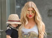 Стильные детки: Ферги с сыном Акселем (ФОТО)