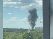 Місце падіння російського вертольота