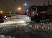 В Запорожской области горело общежитие