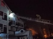 В Затоке спасатели потушили пожар на территории базы отдыха (Фото и видео)