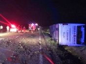 В Румынии перевернулся автобус с украинцами: среди пострадавших - дети