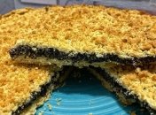 Тертый пирог с маком — рецепт на Маковея 14 августа