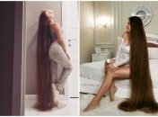 Довжина волосся дівчини досягає 167 сантиметрів