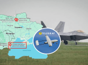 Дрон над авиабазой