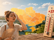 Жара в Украине