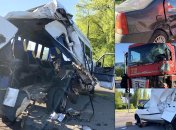 Крупная авария случилась утром в Ровно