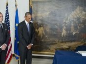 Обама посетил посольство Франции, чтобы выразить соболезнования