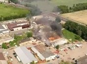 Пожар на складах в Броварах ликвидирован