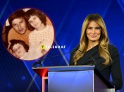 Меланія та Інес Кнавс у дитинстві