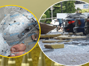 Люди знаходять уламки російських ракет на вулицях міста