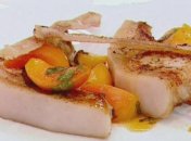 Мраморная свинина с абрикосами