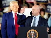 Дональд Трамп и Стивен Миллер