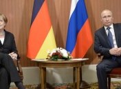 О чем Путин говорил с Меркель?