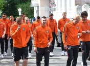 Утренняя прогулка "Шахтера" накануне игры с "Олимпиком" (Фото)