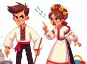 Украинки не редко руководили в семье